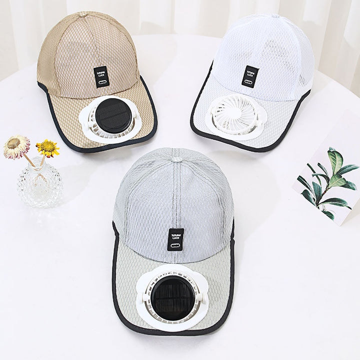 Casquette Ventilée Solaire Brizz™