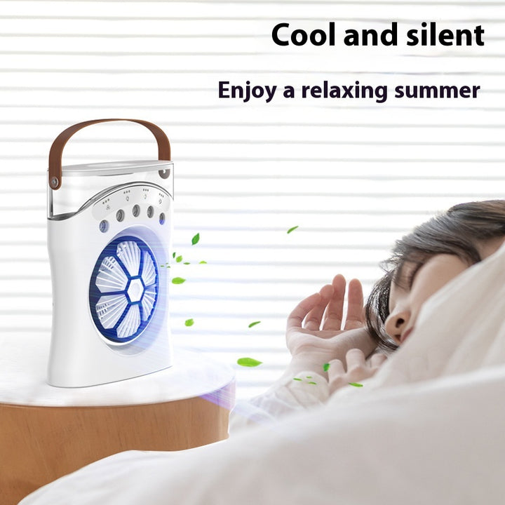 Mini-Clim brumisateur Brizz™ — Refroidis + humidifie ton espace en 30 sec