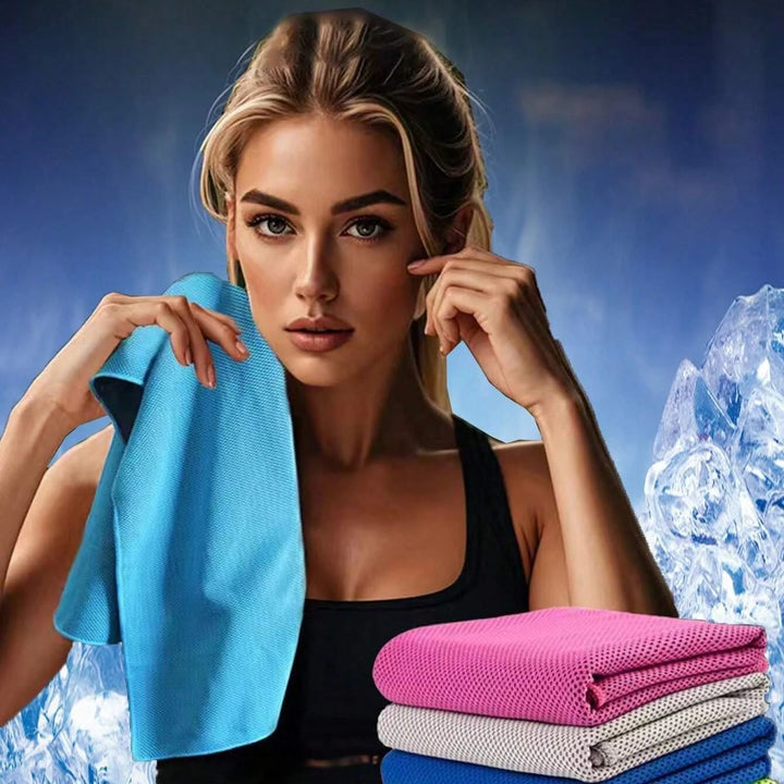 Serviette Rafraîchissante Brizz™ — Fraîcheur instantanée, juste avec de l'eau