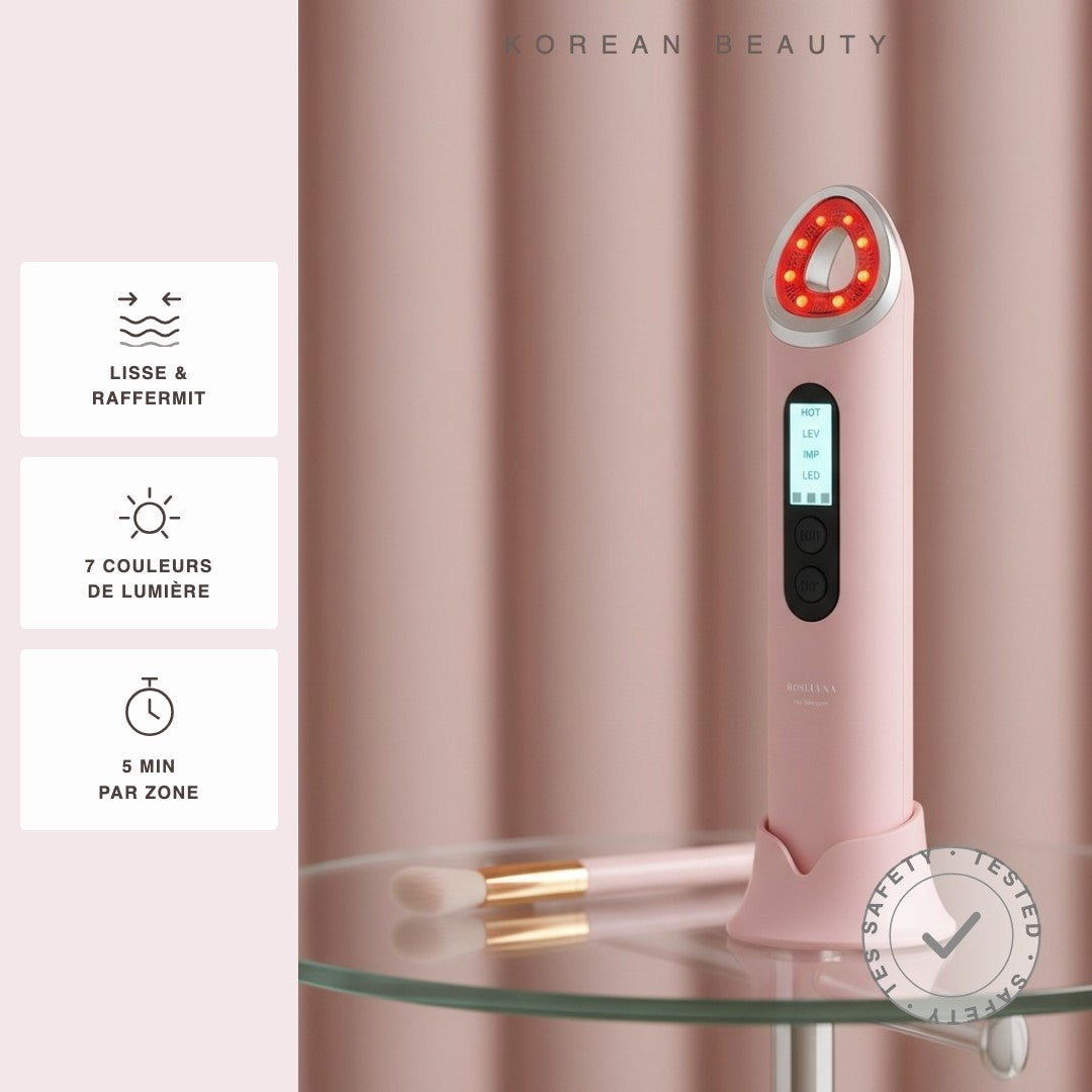 ROSELYNA LED Face & Neck Device — Light Therapy & EMS